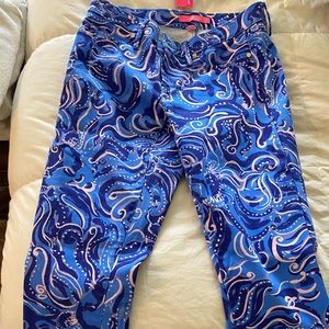 NWT Lilly Pulitzer South Ocean skinny crop 6